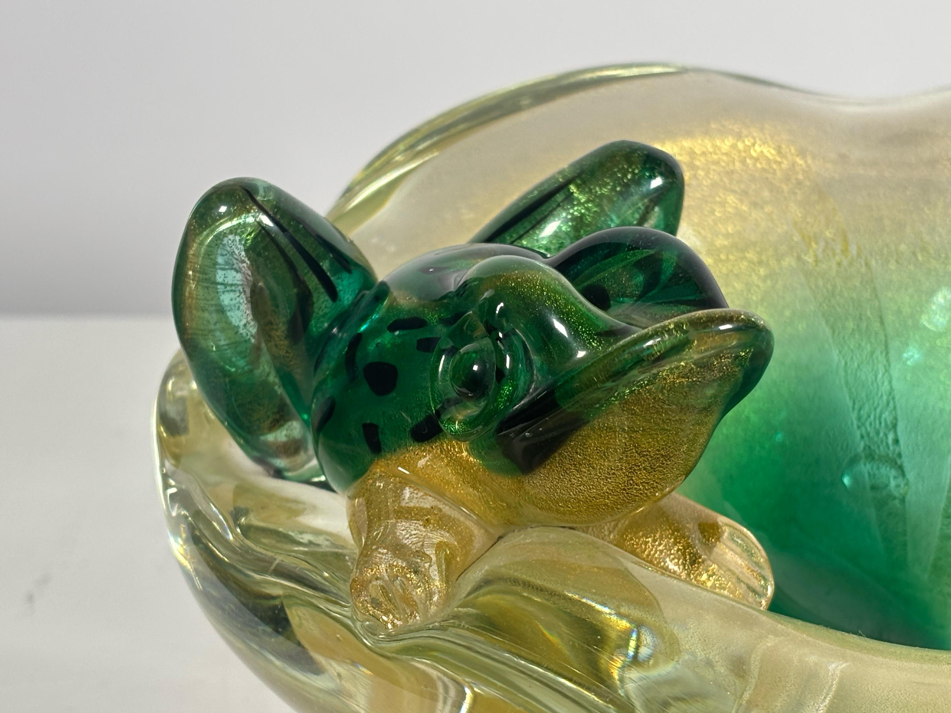 Vaso in vetro di Murano di Alfredo Barbini per V.A.M.S.A. In condizioni ottime in vendita a Milan, Italy