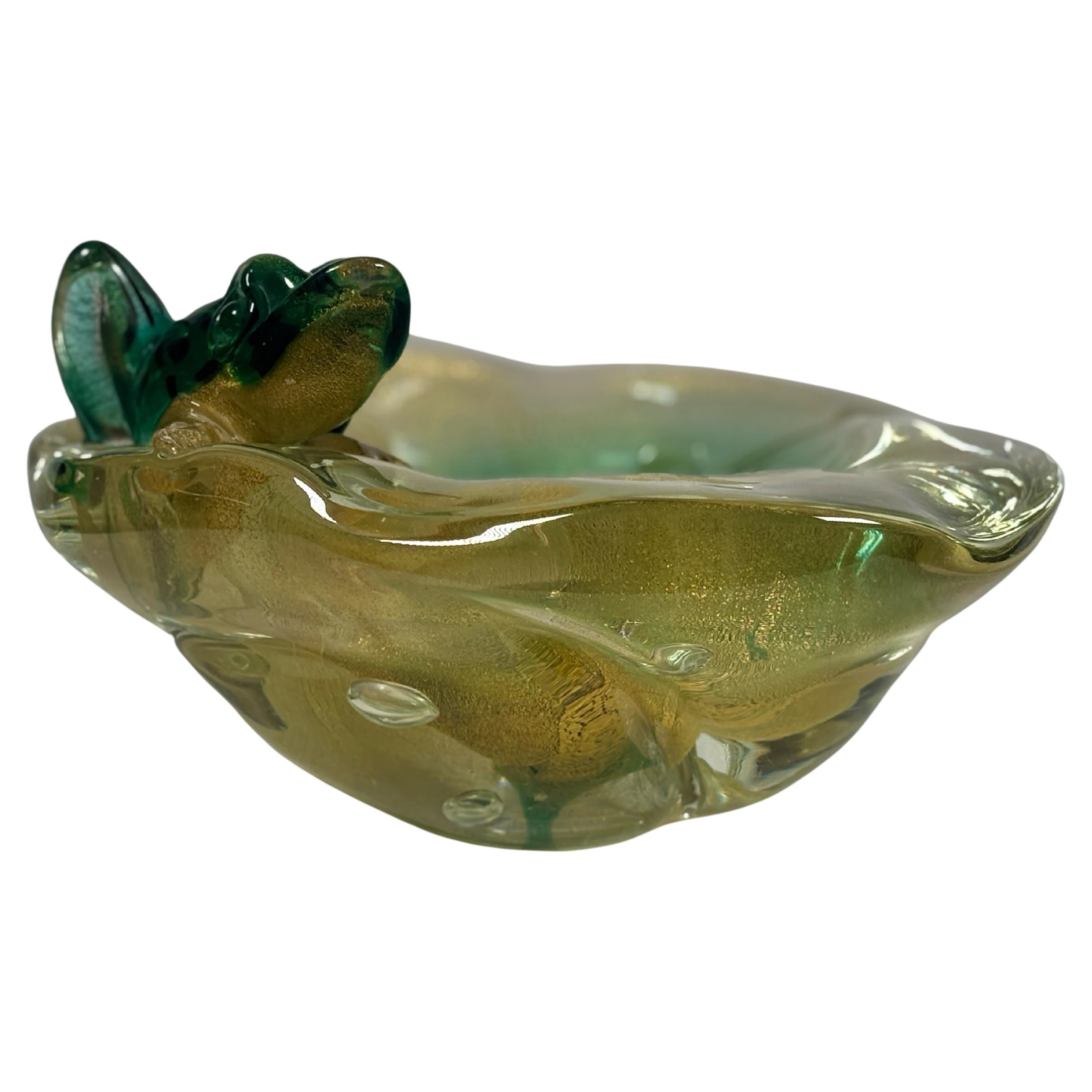 Vaso in vetro di Murano di Alfredo Barbini per V.A.M.S.A. in vendita