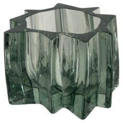 Italian Murano Glass Vase by Angelo Mangiarotti for Vistosi