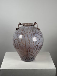 Italian Murano Glass Vase by Fratelli Toso