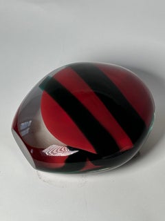 Italian Murano Glass Vase by Luciano Gaspari for Salviati