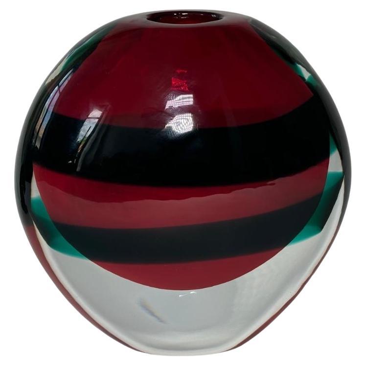 Vase aus italienischem Muranoglas von Luciano Gaspari für Salviati