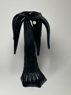 Italian Murano Glass Vase by Roberto Cavalli for Cavalli casa