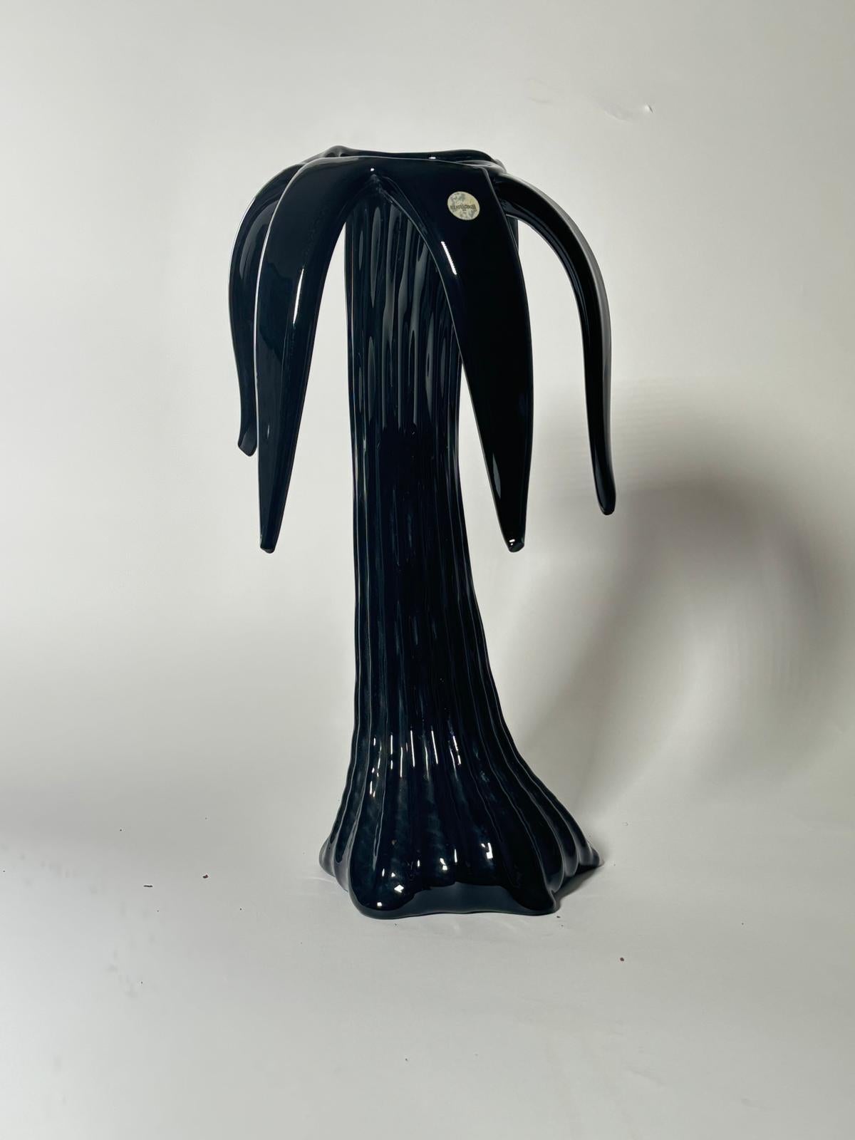 Moderno Vaso in vetro di Murano di Roberto Cavalli per Cavalli casa in vendita
