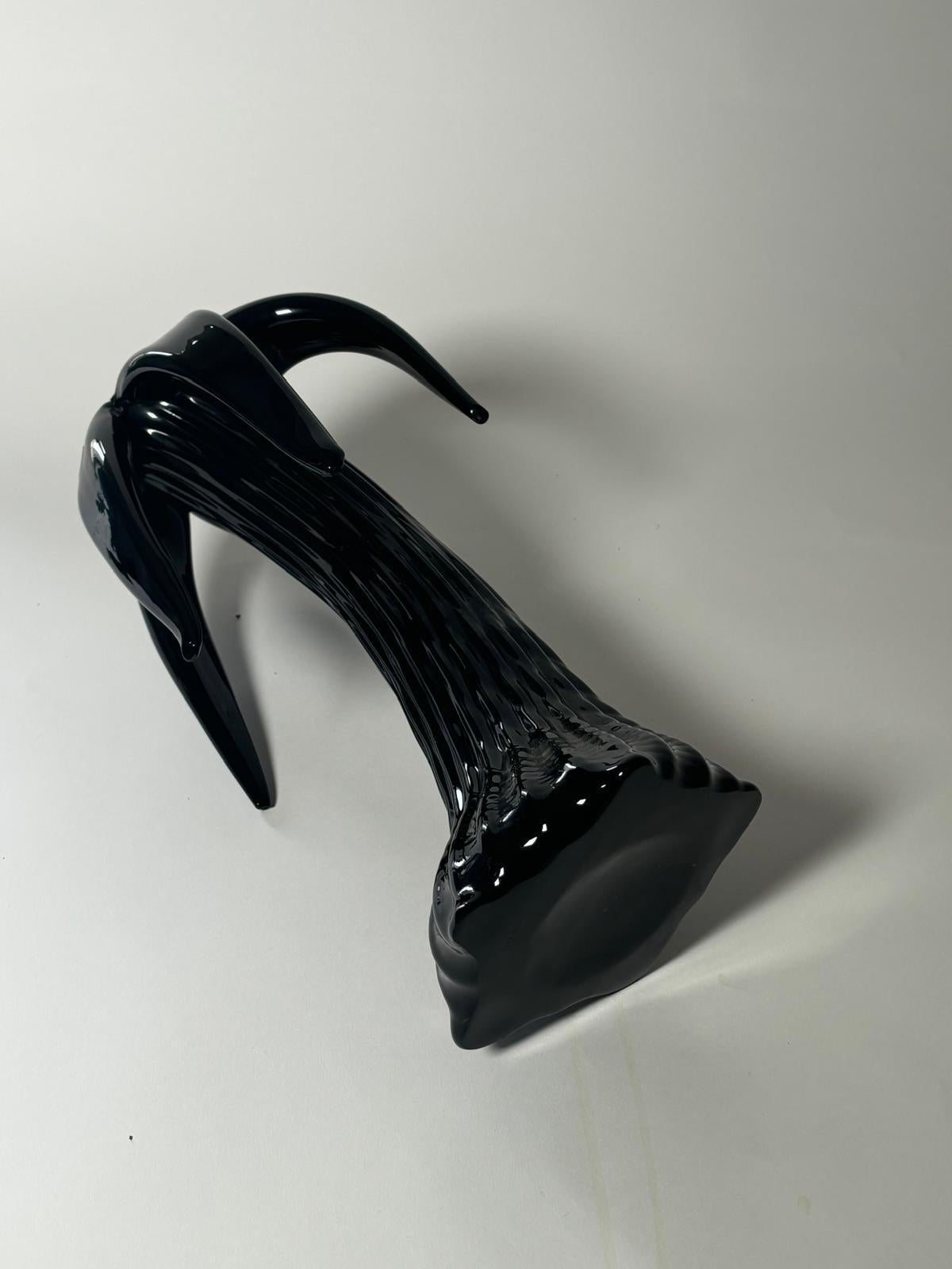 Vetro di Murano Vaso in vetro di Murano di Roberto Cavalli per Cavalli casa in vendita