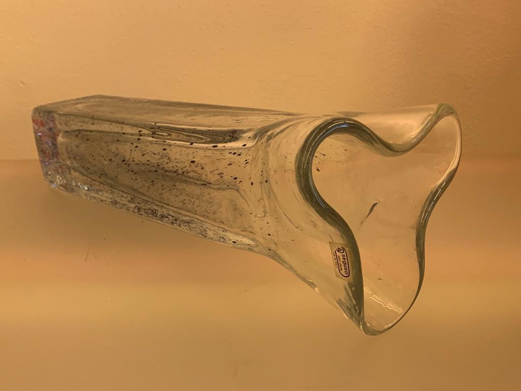 Vase italien en verre de Murano par Seguso Vetri D'arte Excellent état - En vente à Milan, Italy
