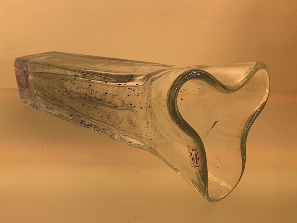 Italian Murano Glass Vase by Seguso Vetri D'arte For Sale 3