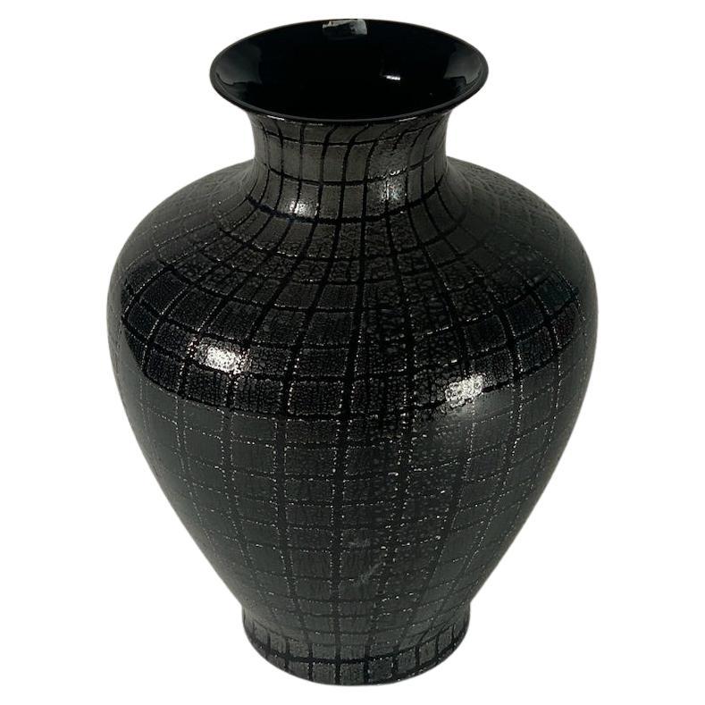 Italian Murano Glass Vase by VeArt For Sale