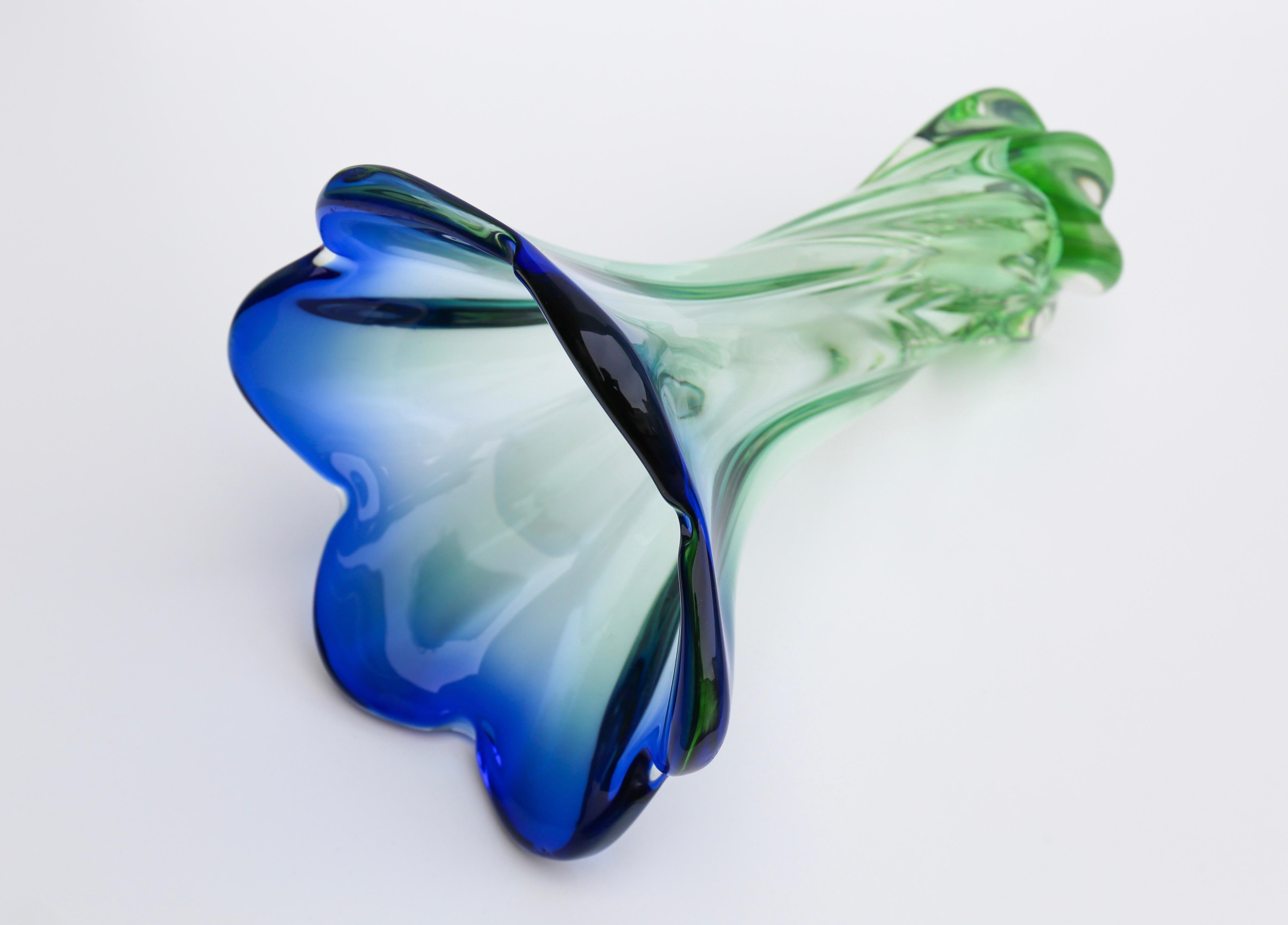Vase aus italienischem Murano-Glas im Angebot 1