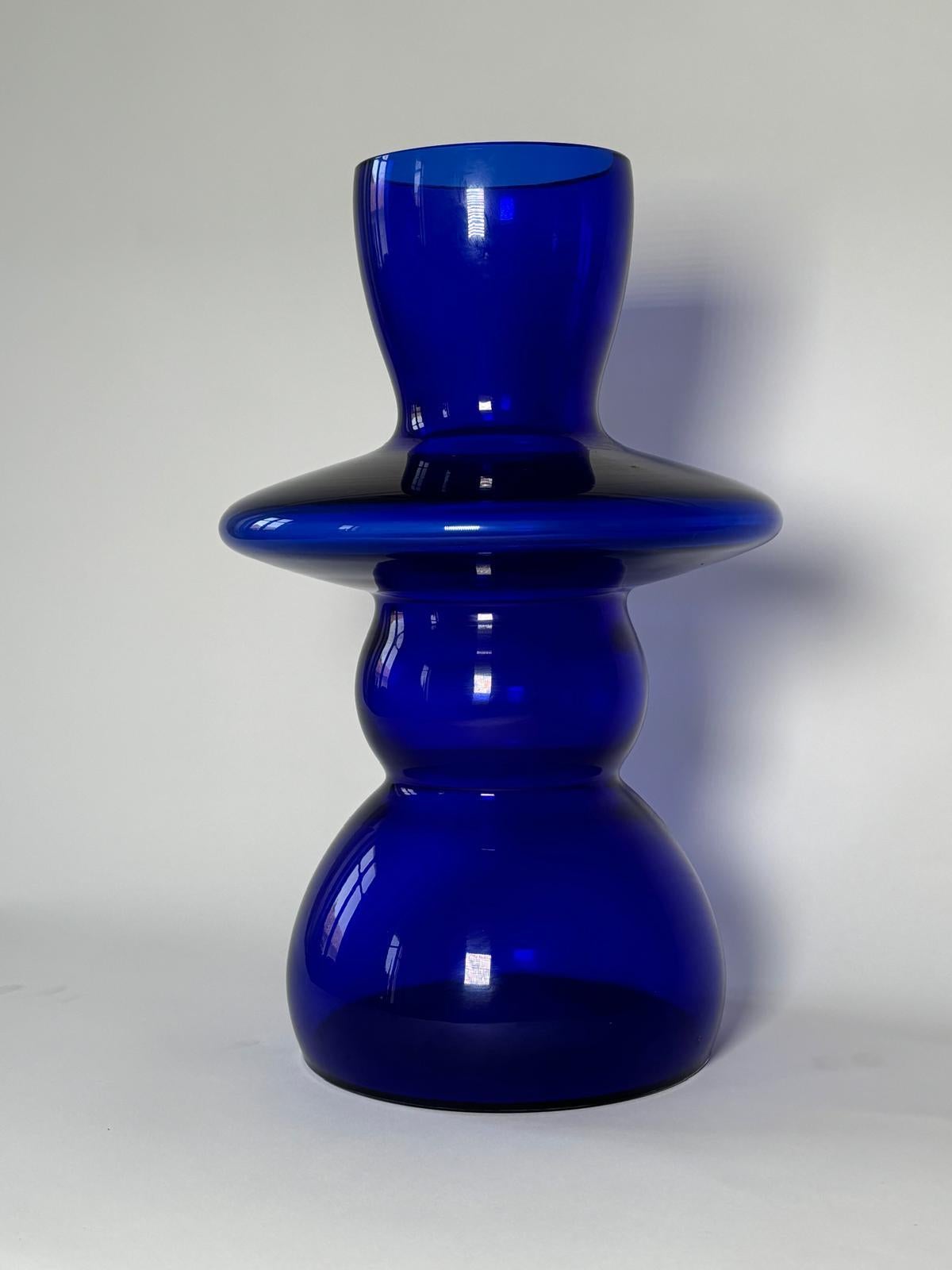 Italiano Vaso italiano in vetro di Murano Modello Gonzaga di Emmanuel Babled per Venini in vendita