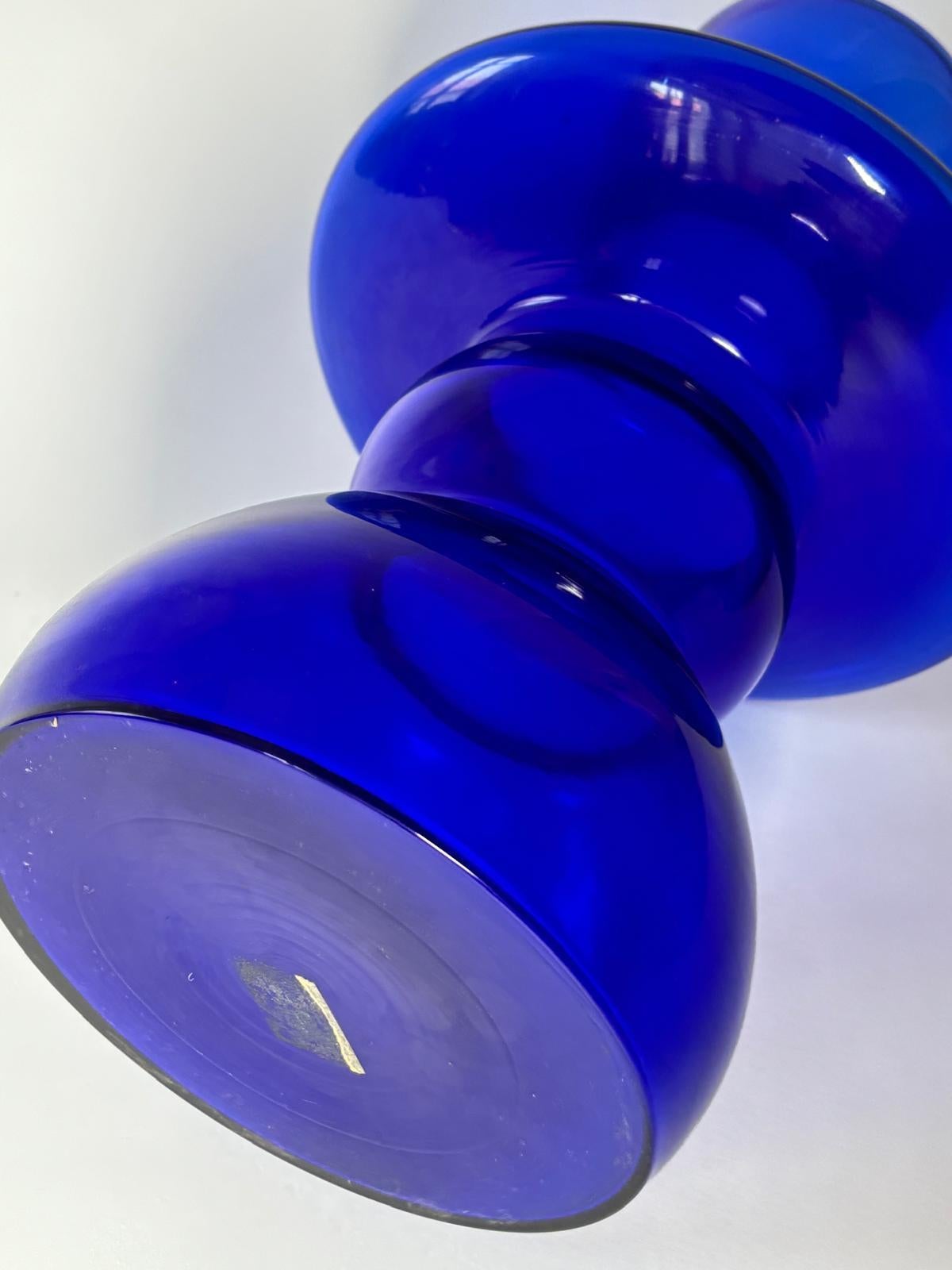 Fine XX secolo Vaso italiano in vetro di Murano Modello Gonzaga di Emmanuel Babled per Venini in vendita