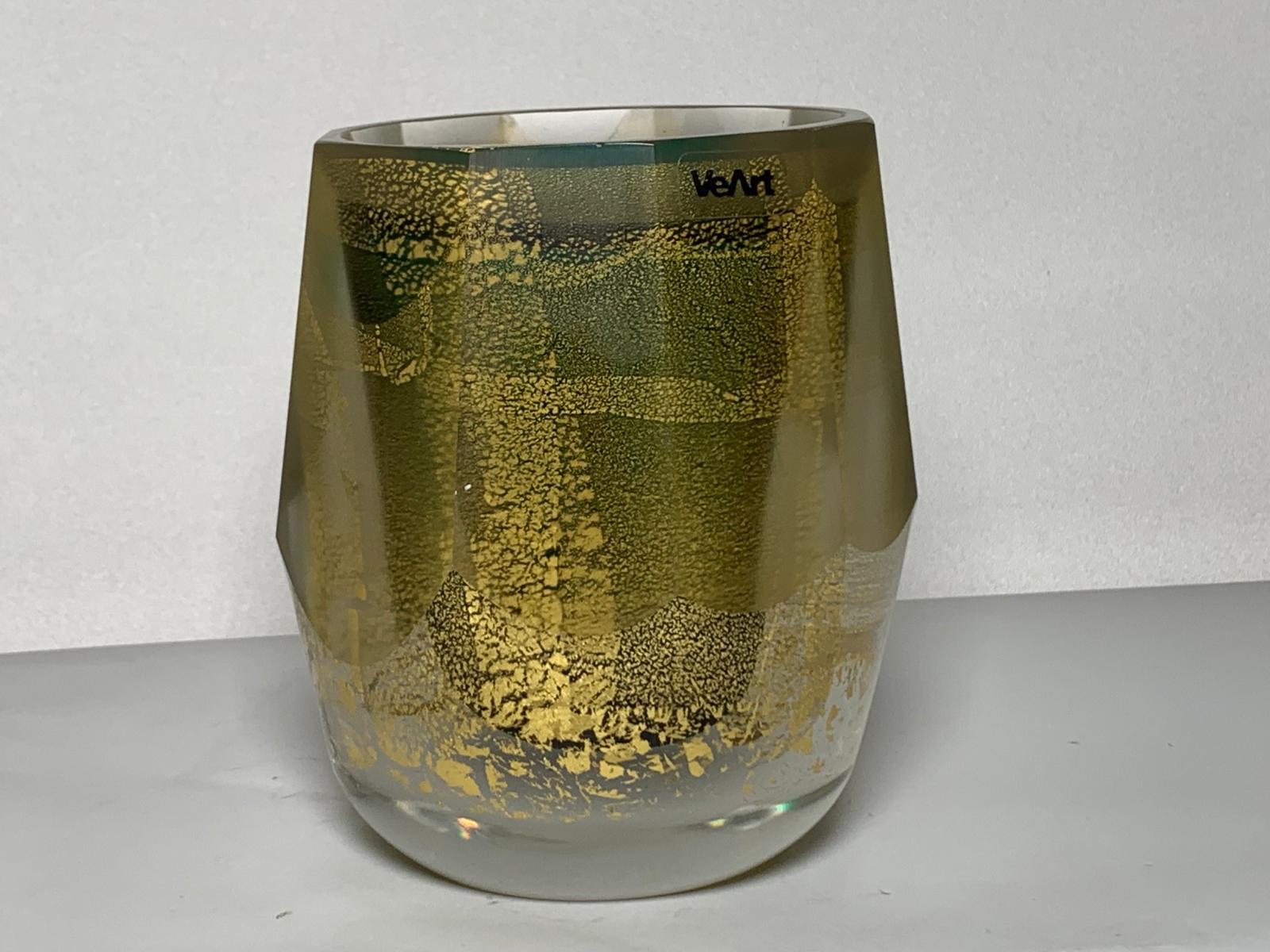 Vase aus italienischem Murano-Glas Serie I Molati von Afra und Tobia Scarpa für VeArt (Ende des 20. Jahrhunderts) im Angebot