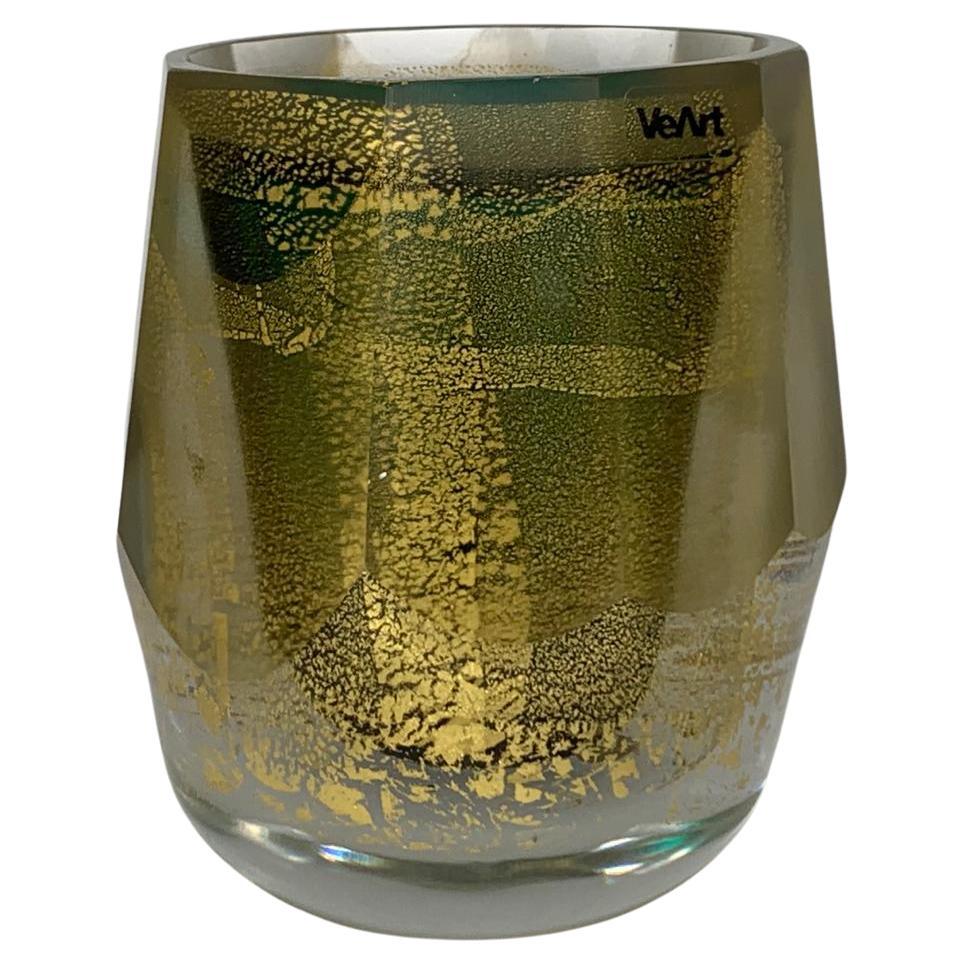 Vase aus italienischem Murano-Glas Serie I Molati von Afra und Tobia Scarpa für VeArt im Angebot