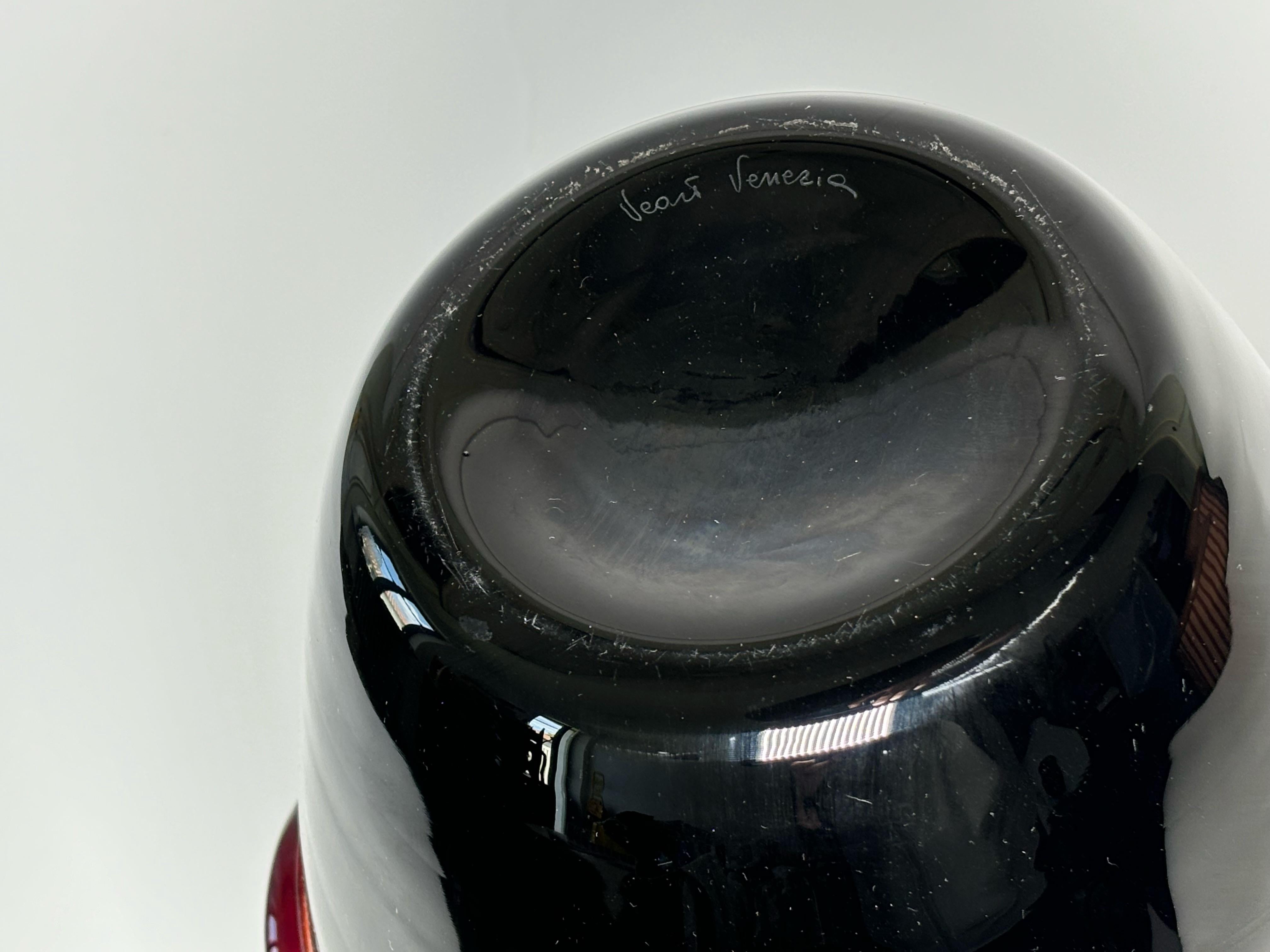 Italian Murano Glass Vase Intreccio Model by Toni Zuccheri for VeArt 2