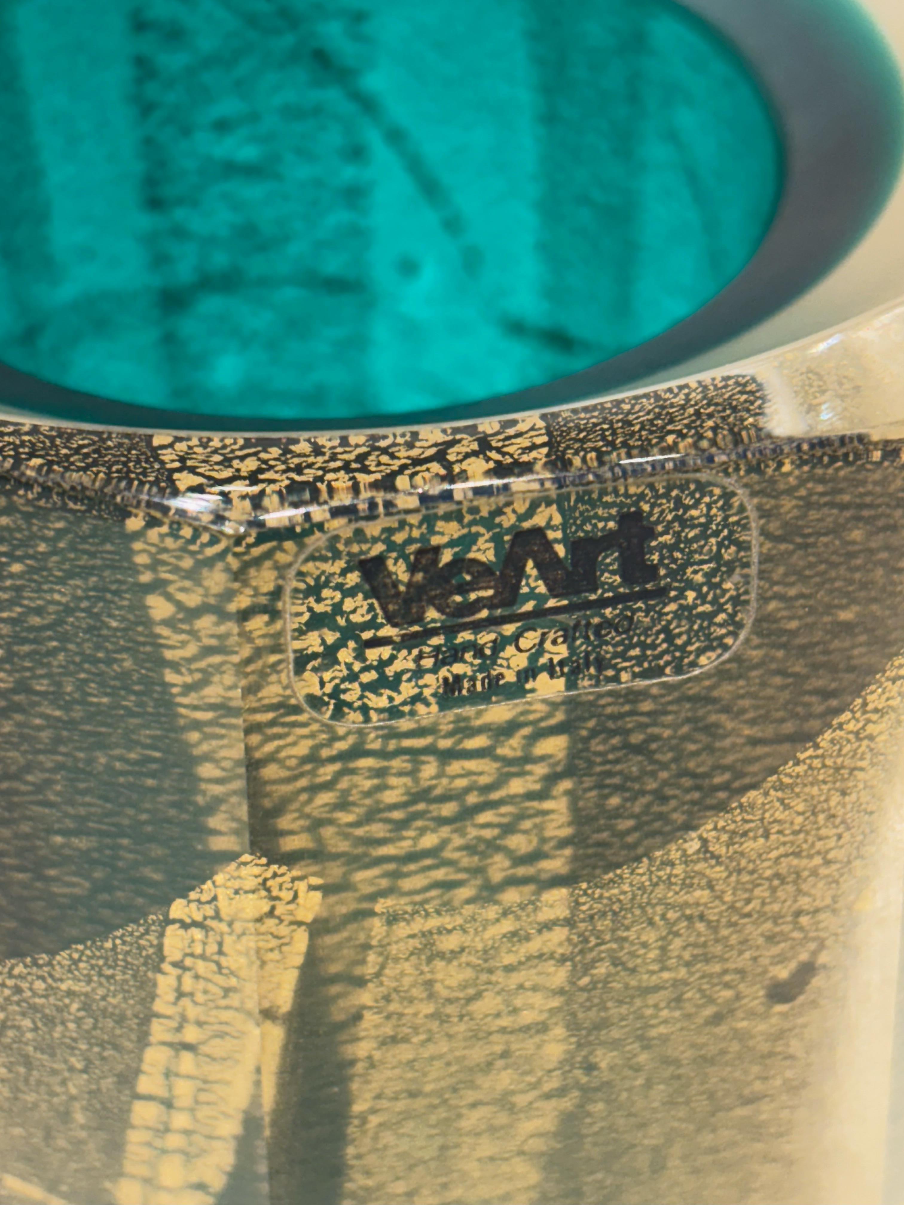 Vaso italiano in vetro di Murano Modello Molato di Afra & Tobia Scarpa per VeArt in vendita 1
