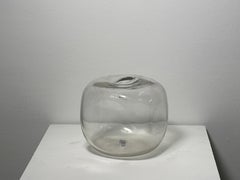 Italian Murano Glass Vase by Flavio Barbini, Cubic Series, 1972, 18cm
