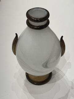 Italian Murano Glass Vase Primavera Model by Barovier e Toso