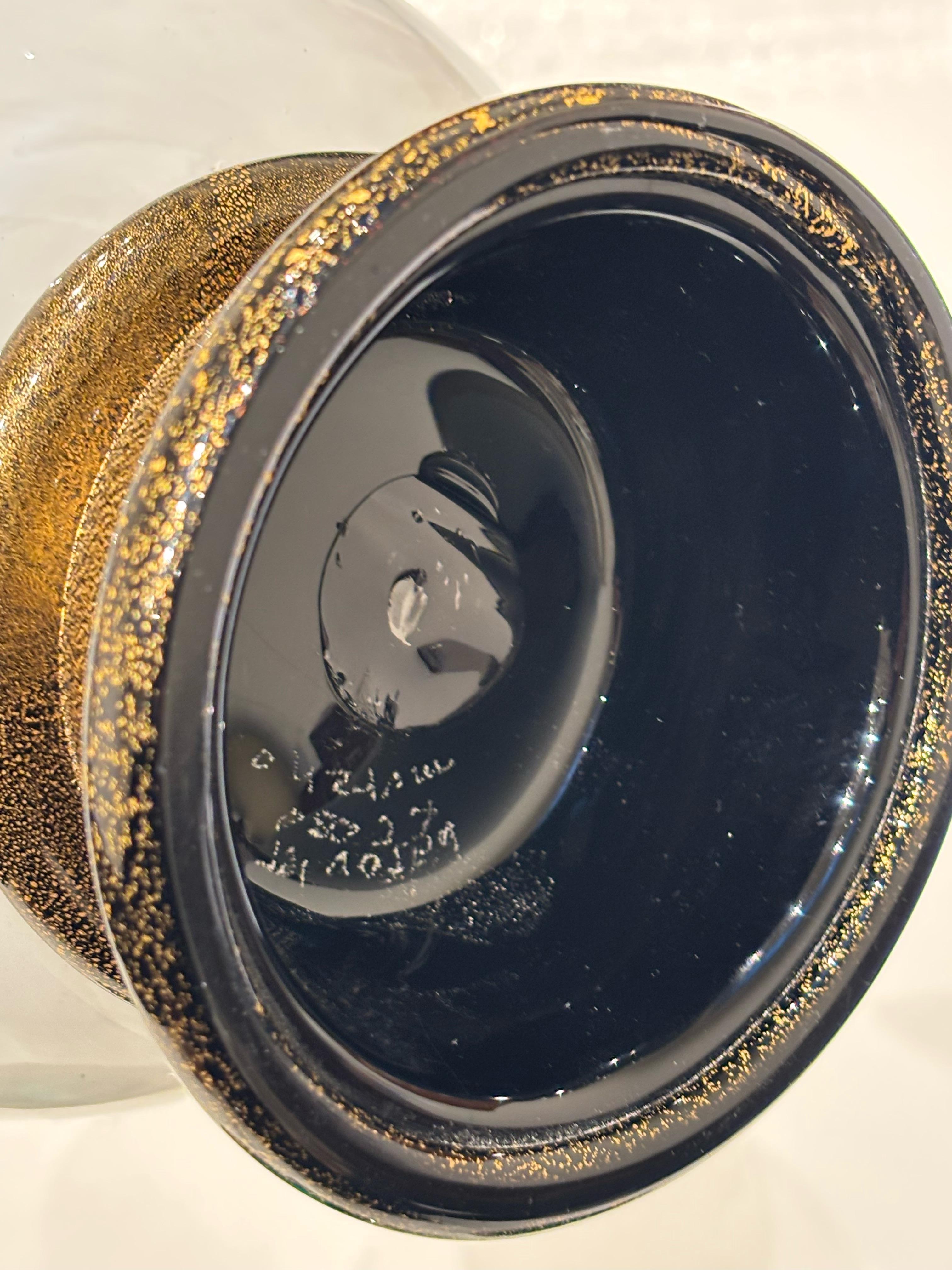 Vaso italiano in vetro di Murano Modello Primavera di Barovier&Toso In condizioni ottime in vendita a Milan, Italy