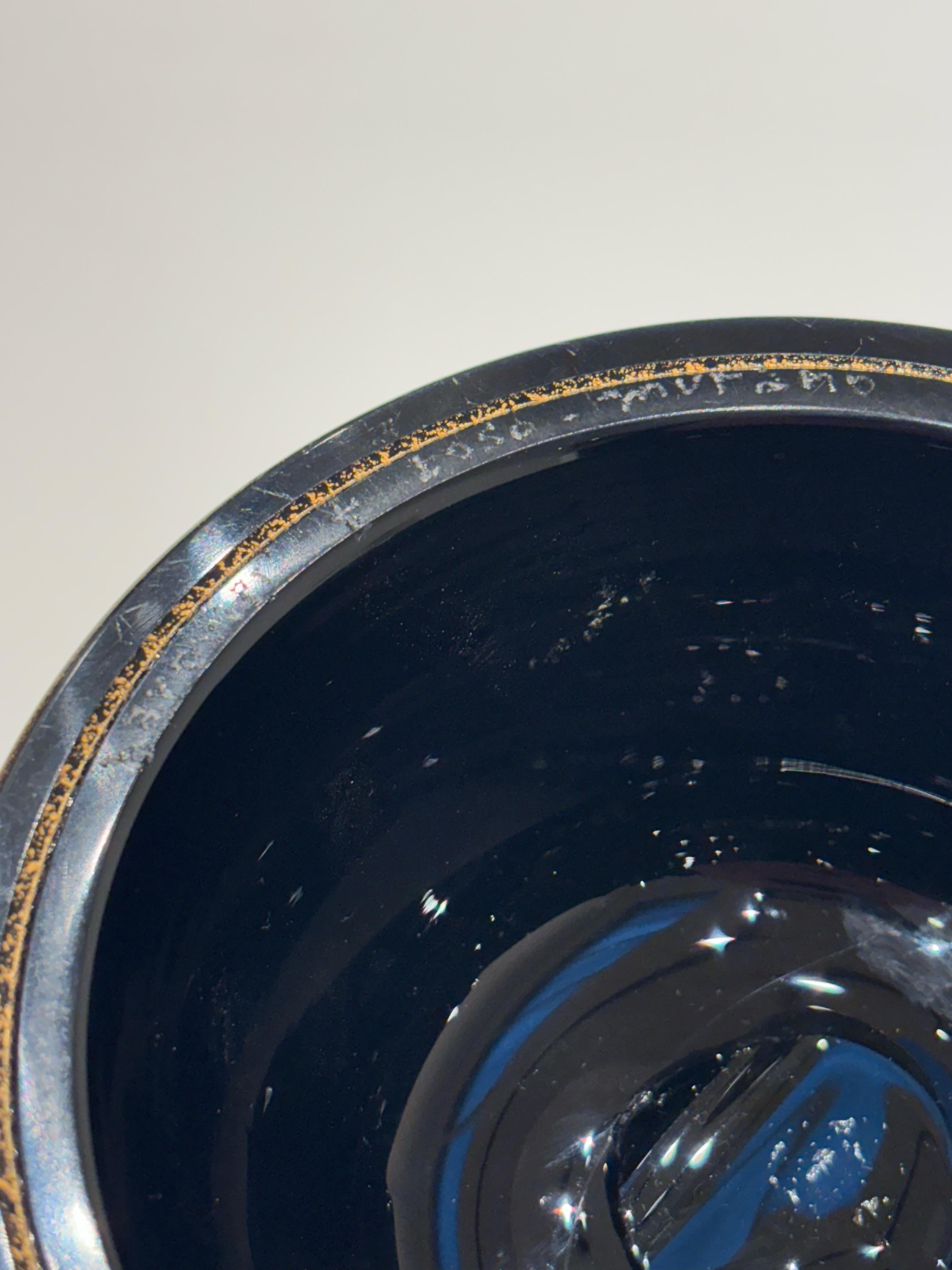 Vaso italiano in vetro di Murano Modello Primavera di Barovier&Toso In condizioni ottime in vendita a Milan, Italy
