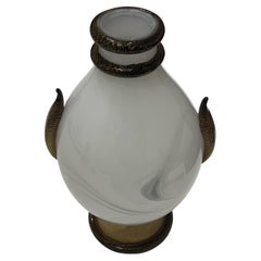 Italian Murano Glass Vase Primavera Model by Barovier e Toso