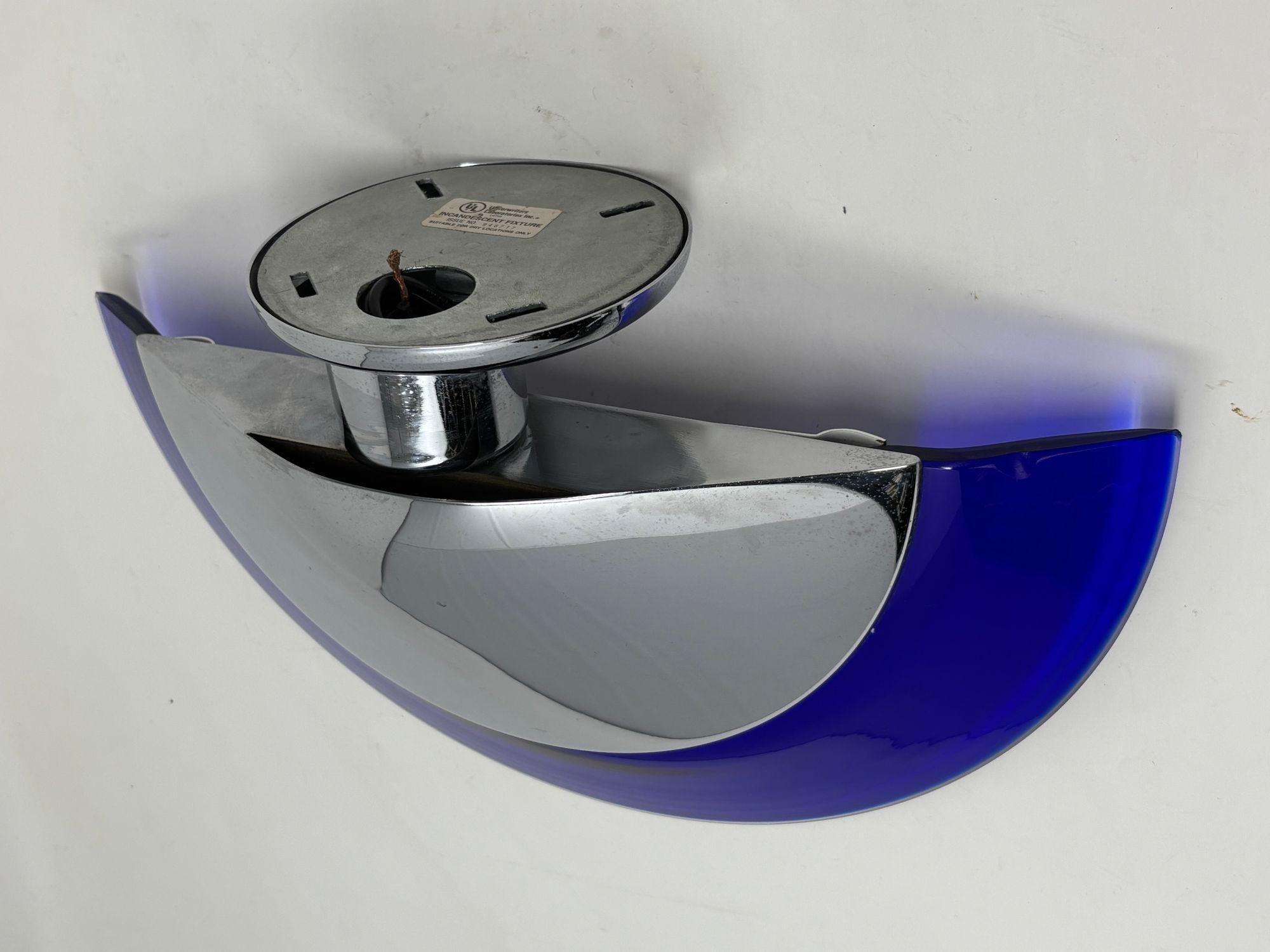 Italian Murano Glass Wall Light Sconce Mauro Marzollo for Itre Italia 1 of 7 For Sale 5