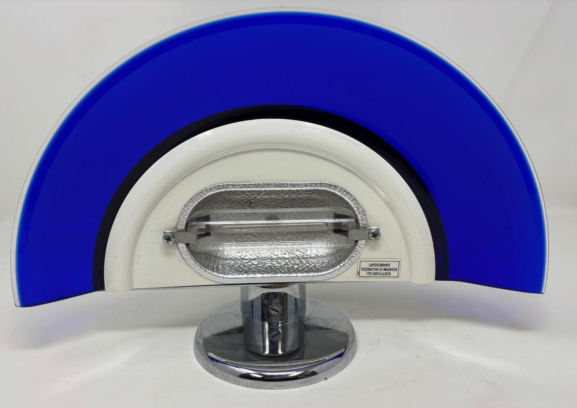 Post-Modern Italian Murano Glass Wall Light Sconce Mauro Marzollo for Itre Italia 1 of 7 For Sale
