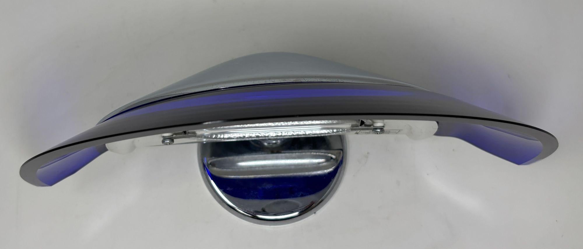 Hand-Crafted Italian Murano Glass Wall Light Sconce Mauro Marzollo for Itre Italia 1 of 7 For Sale