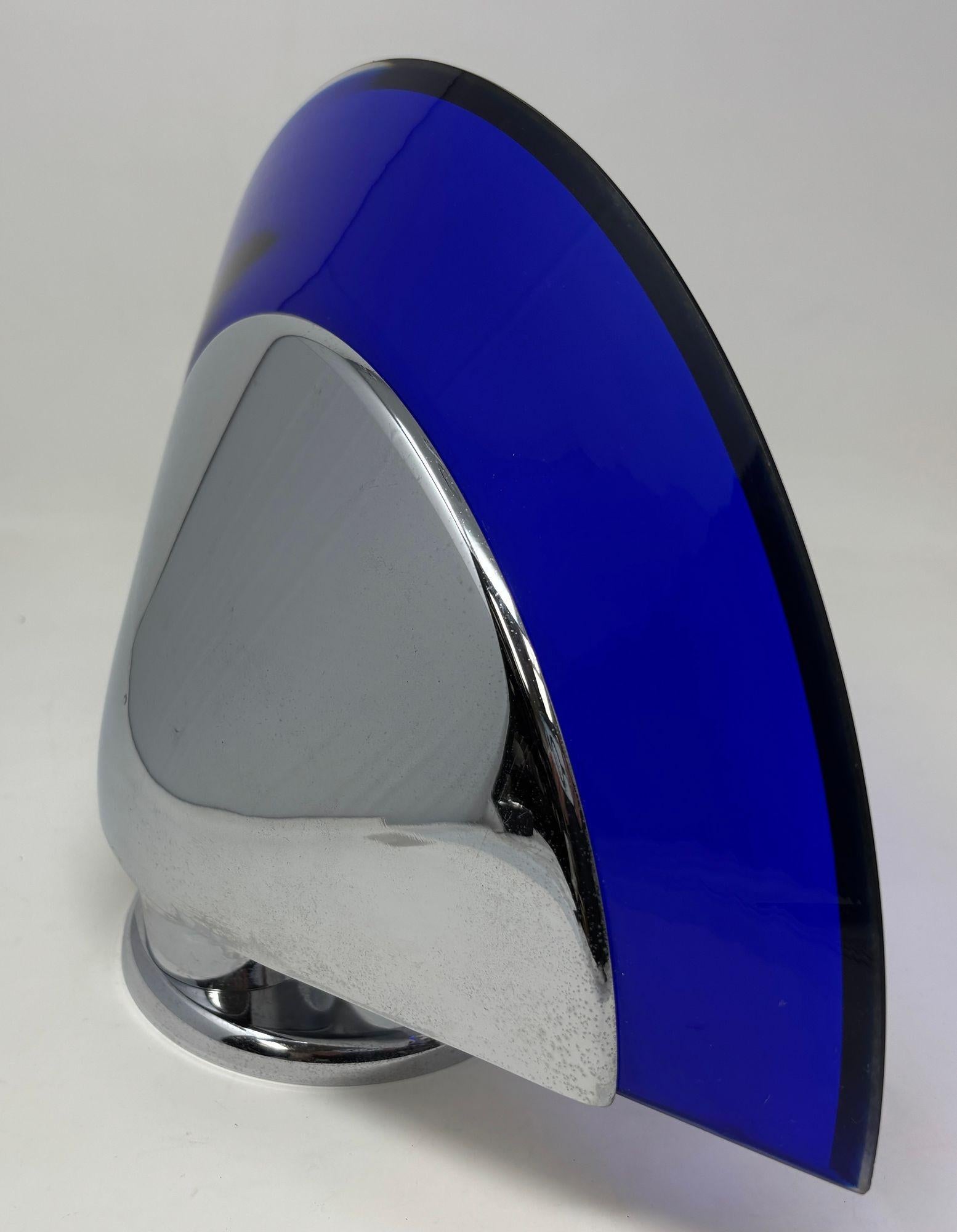 Italian Murano Glass Wall Light Sconce Mauro Marzollo for Itre Italia 1 of 7 In Good Condition For Sale In North Hollywood, CA