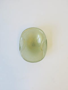 Italian Murano Art Glass Bowl Gold