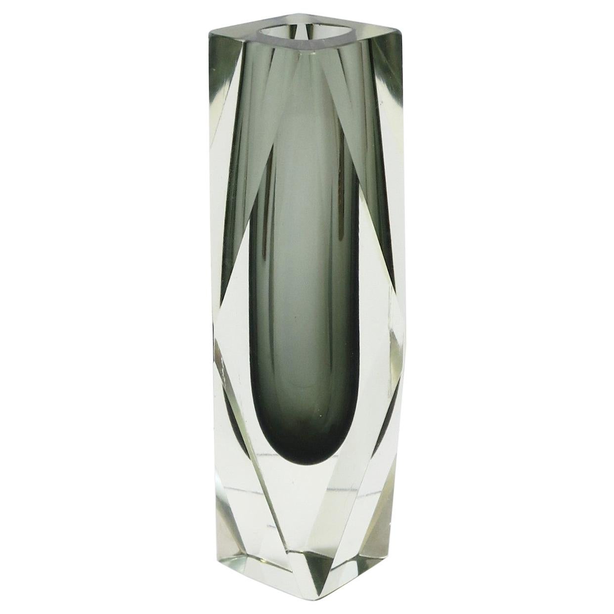 Italian Murano Vase by Alessandro Mandruzzato For Sale