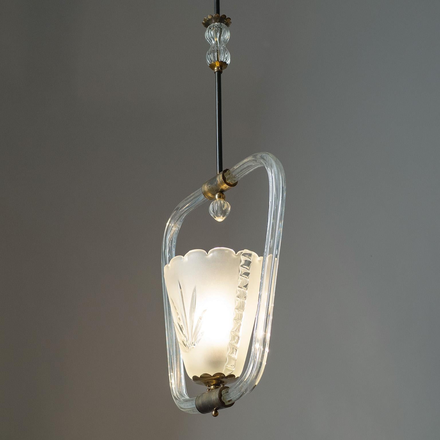 Italian Murano Lantern, 1940s 2