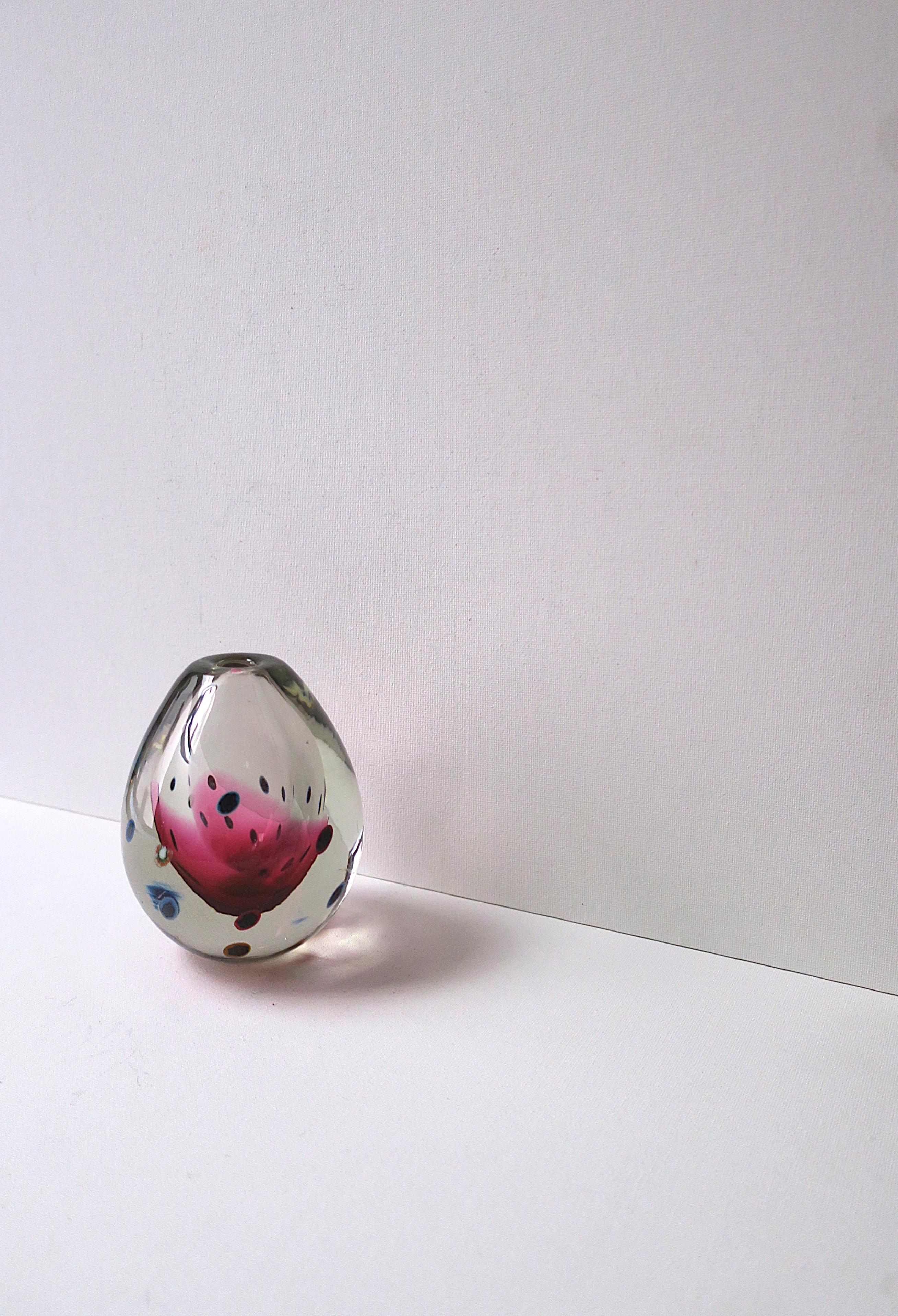 Italian Murano Millefiori Vase For Sale 5