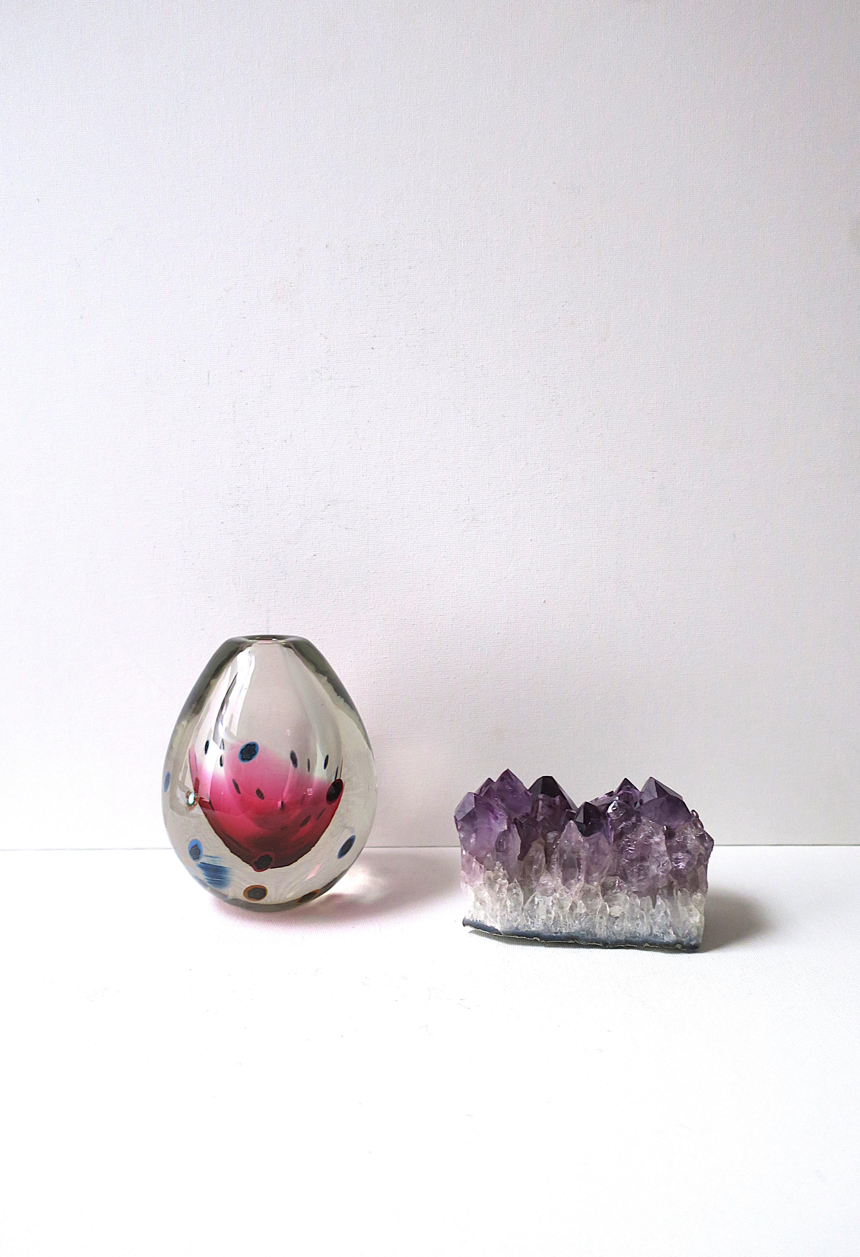 Italian Murano Millefiori Vase For Sale 3