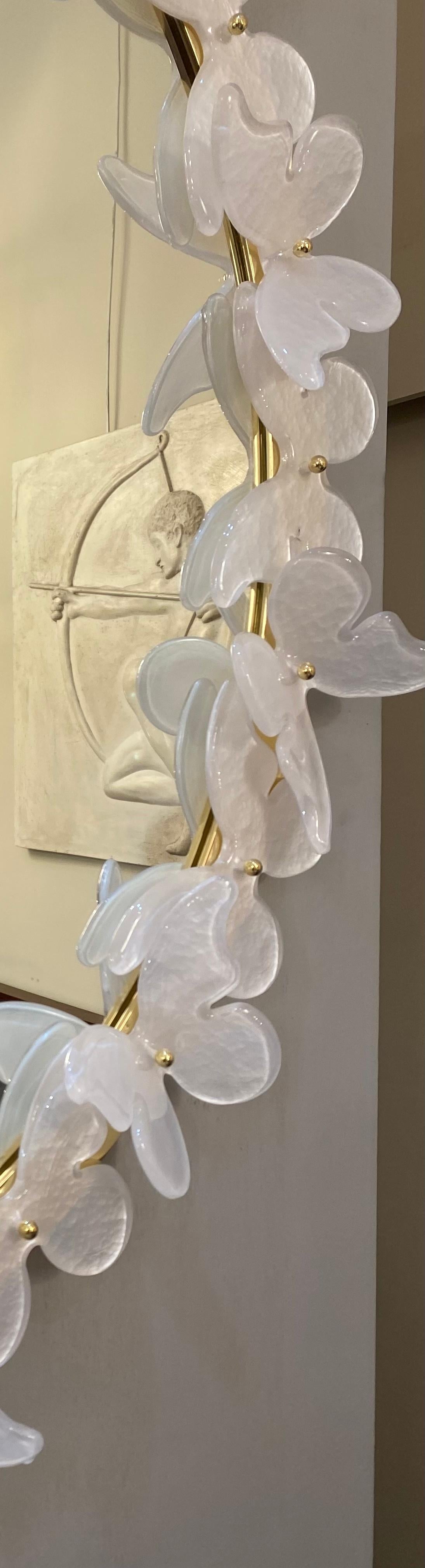 Italian Murano Mirror, Butterflies 3