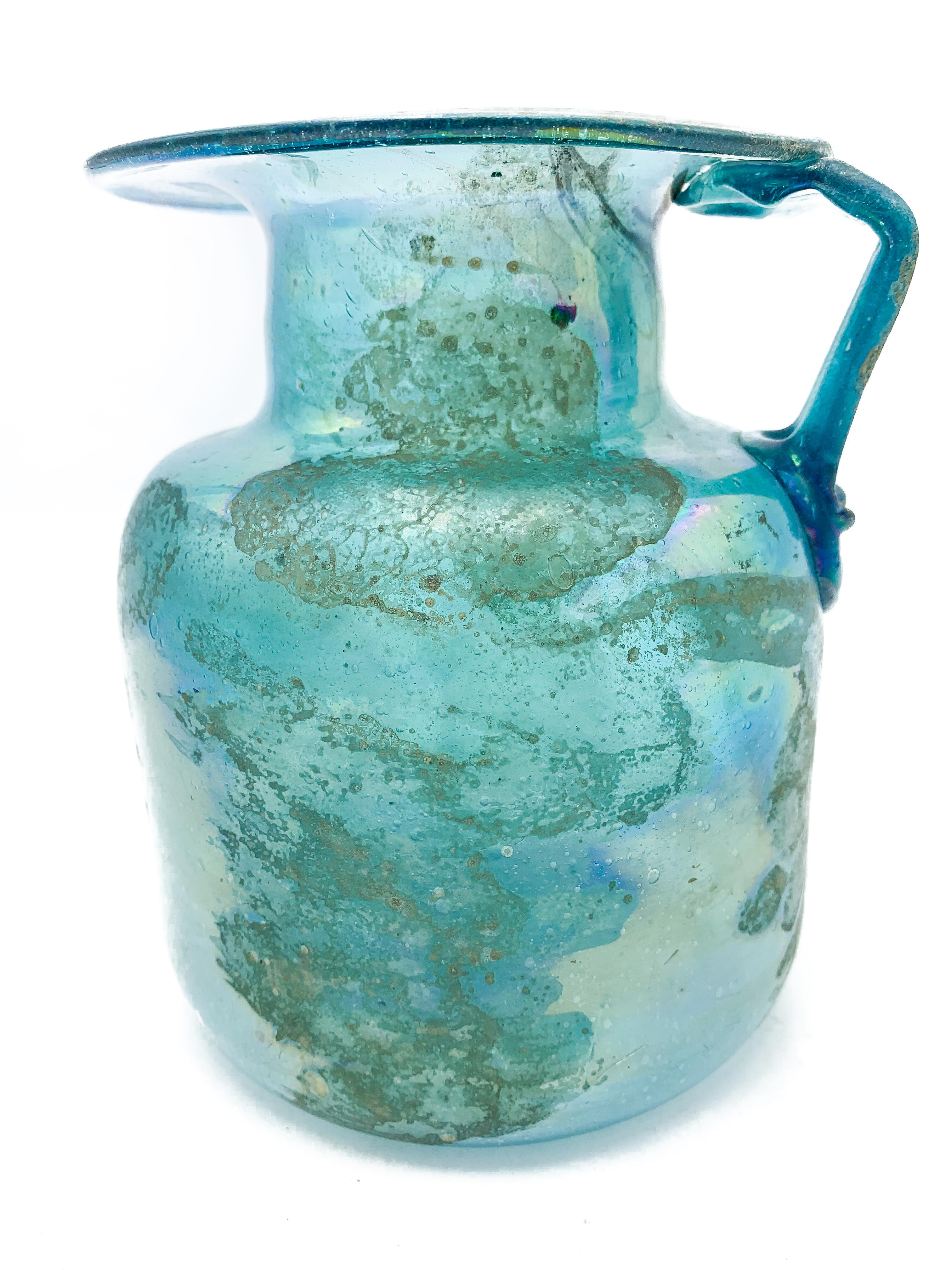 Metà XX secolo Vaso in vetro di Murano Scavo Attribuito a Cenedese degli anni '30 in vendita