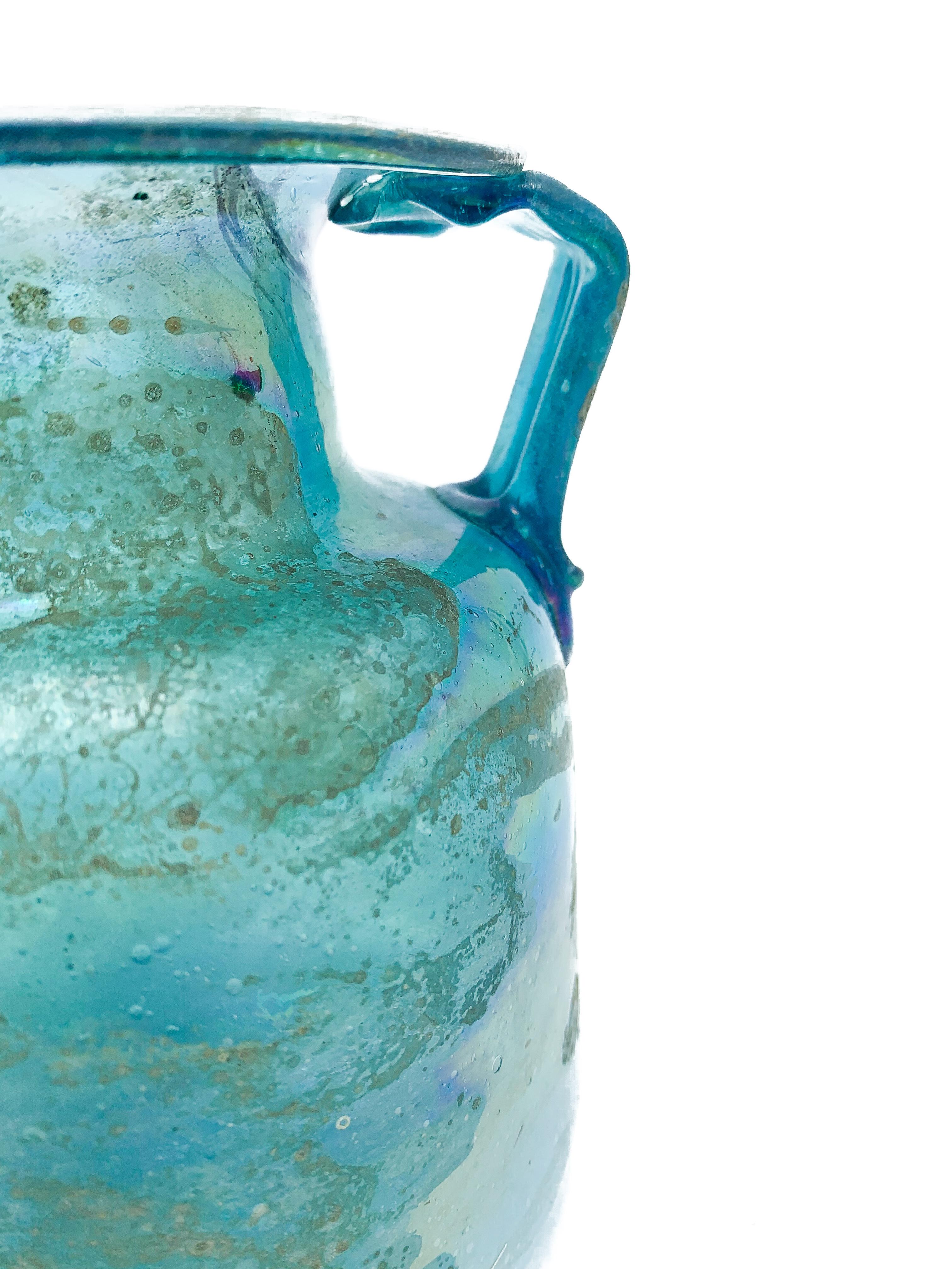 Vaso in vetro di Murano Scavo Attribuito a Cenedese degli anni '30 in vendita 1