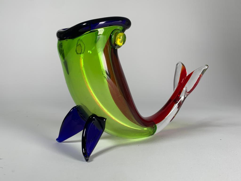 Italian Murano Sculpture by Fulvio Bianconi for Venini 1