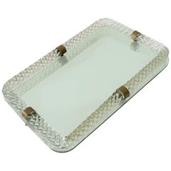 Italian Murano Vanity Tray, Mid-20th Century