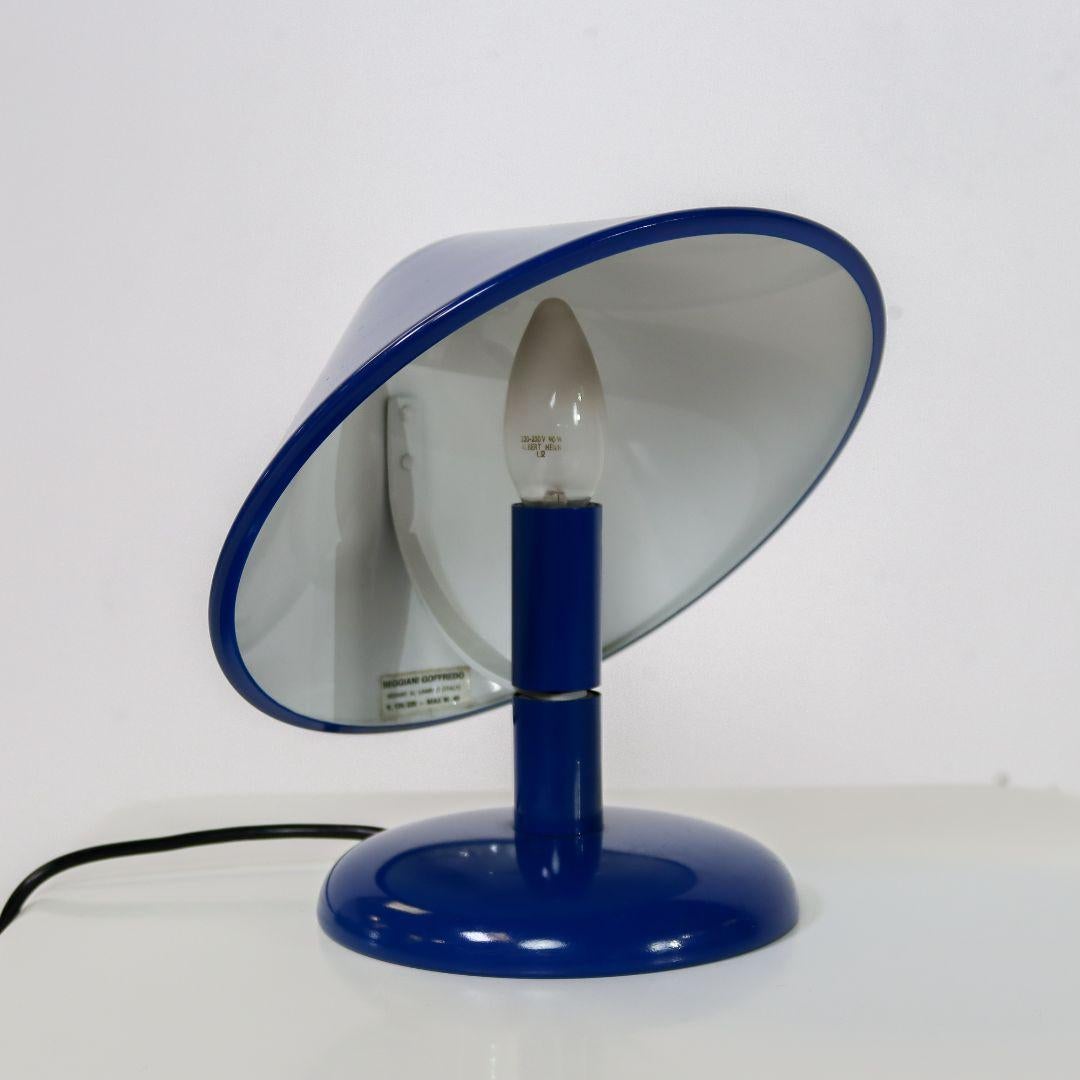 Italian Mushroom Table Lamp by Goffredo Reggiani 1960s In Good Condition For Sale In BAARLO, LI