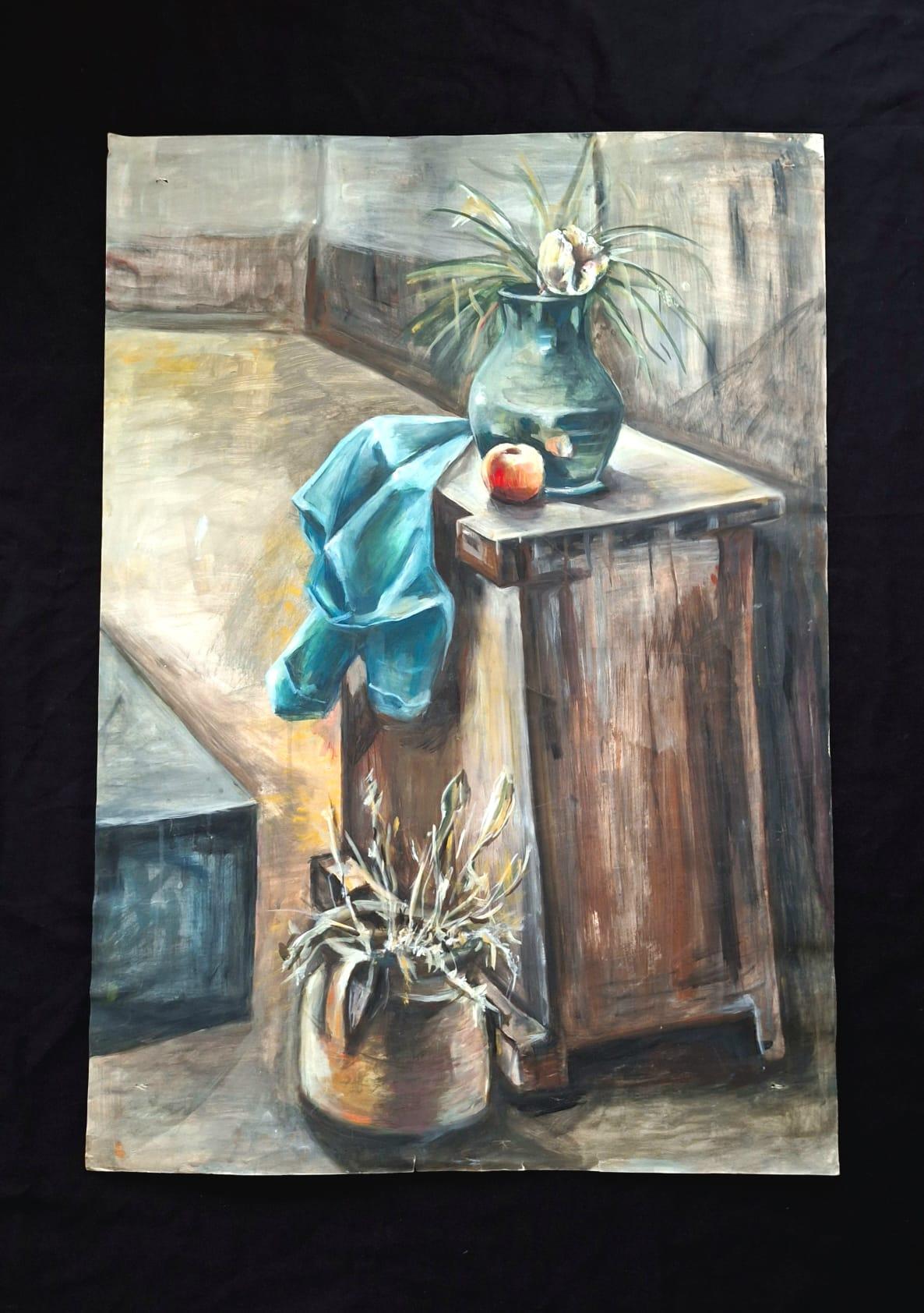 Tempera, ein Gemälde, das durch Vermischen von Farbpigmenten mit einem wasserlöslichen Bindemittel wie Eigelb entsteht, wird seit der Antike verwendet und war besonders in der italienischen Kunst des Mittelalters und der frühen Renaissance beliebt.