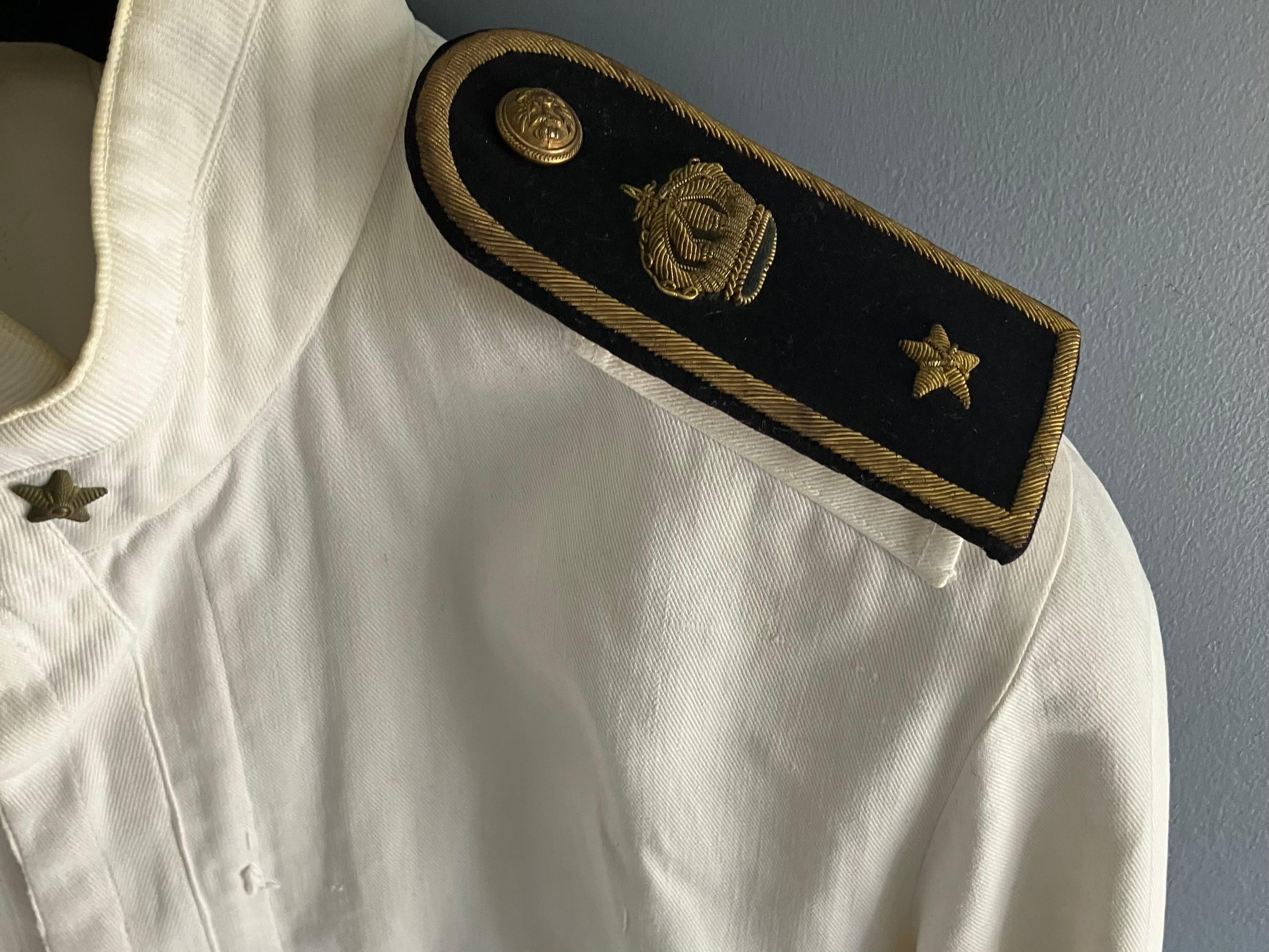 Italian Naval Jacket (Baumwolle) im Angebot