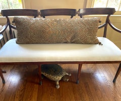 Italian Crewel Embroidery Pillow