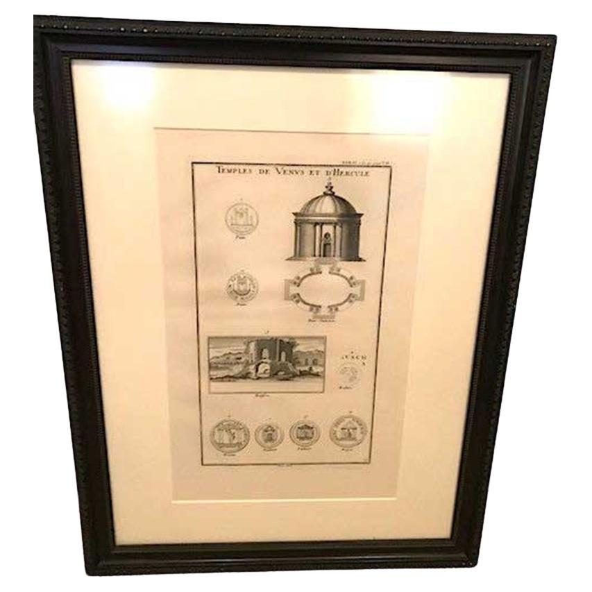 Italian Neo-Classic Architectural Engraving
