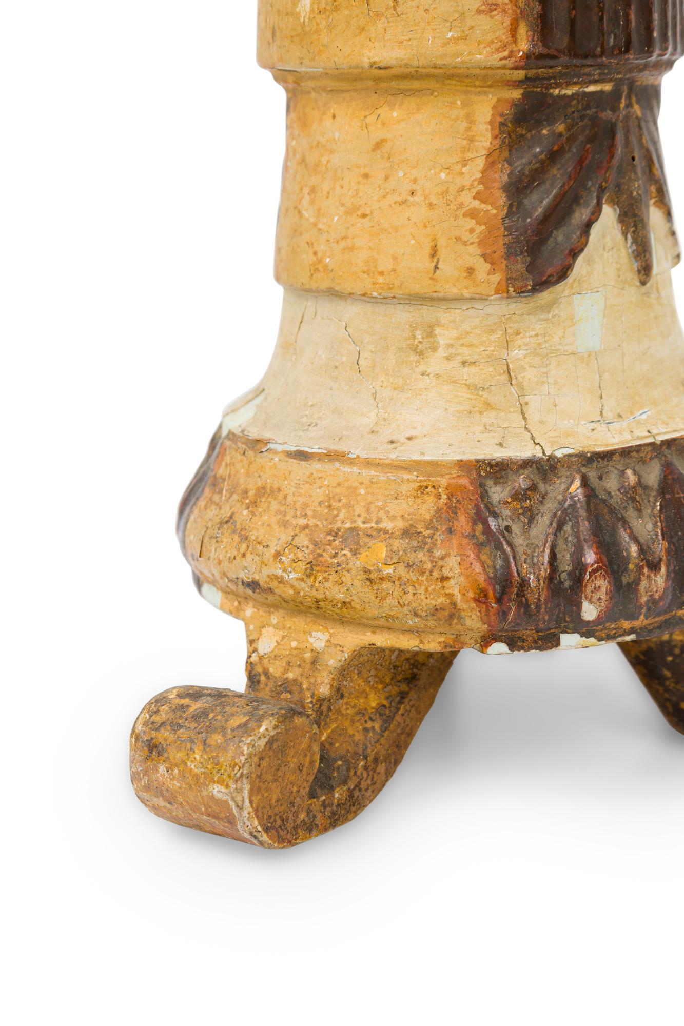 Italian Neo-Classic Candlestick Lamp For Sale 2