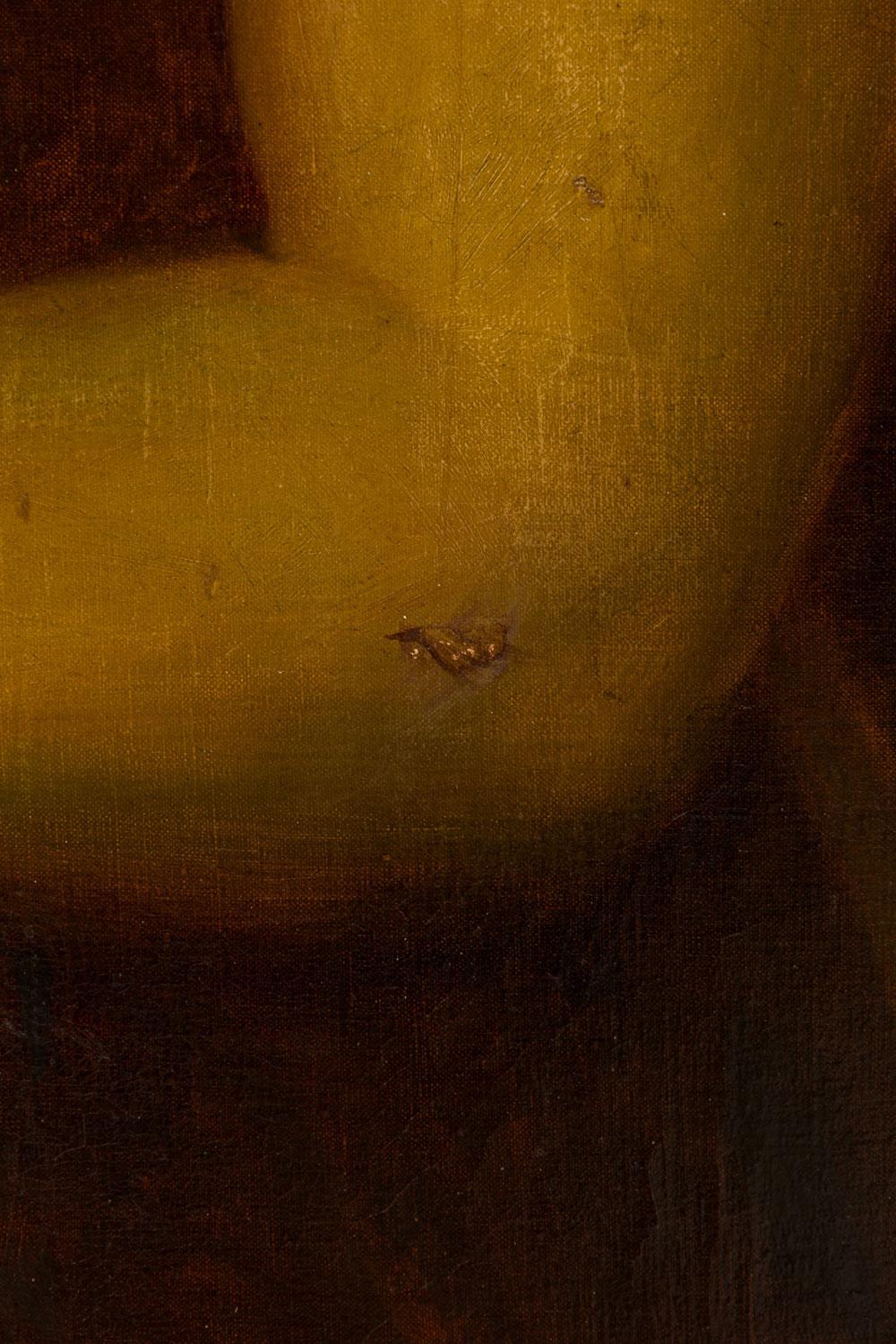 Italienisches neoklassisches drapiertes Damenporträt (19. Jahrhundert) im Angebot