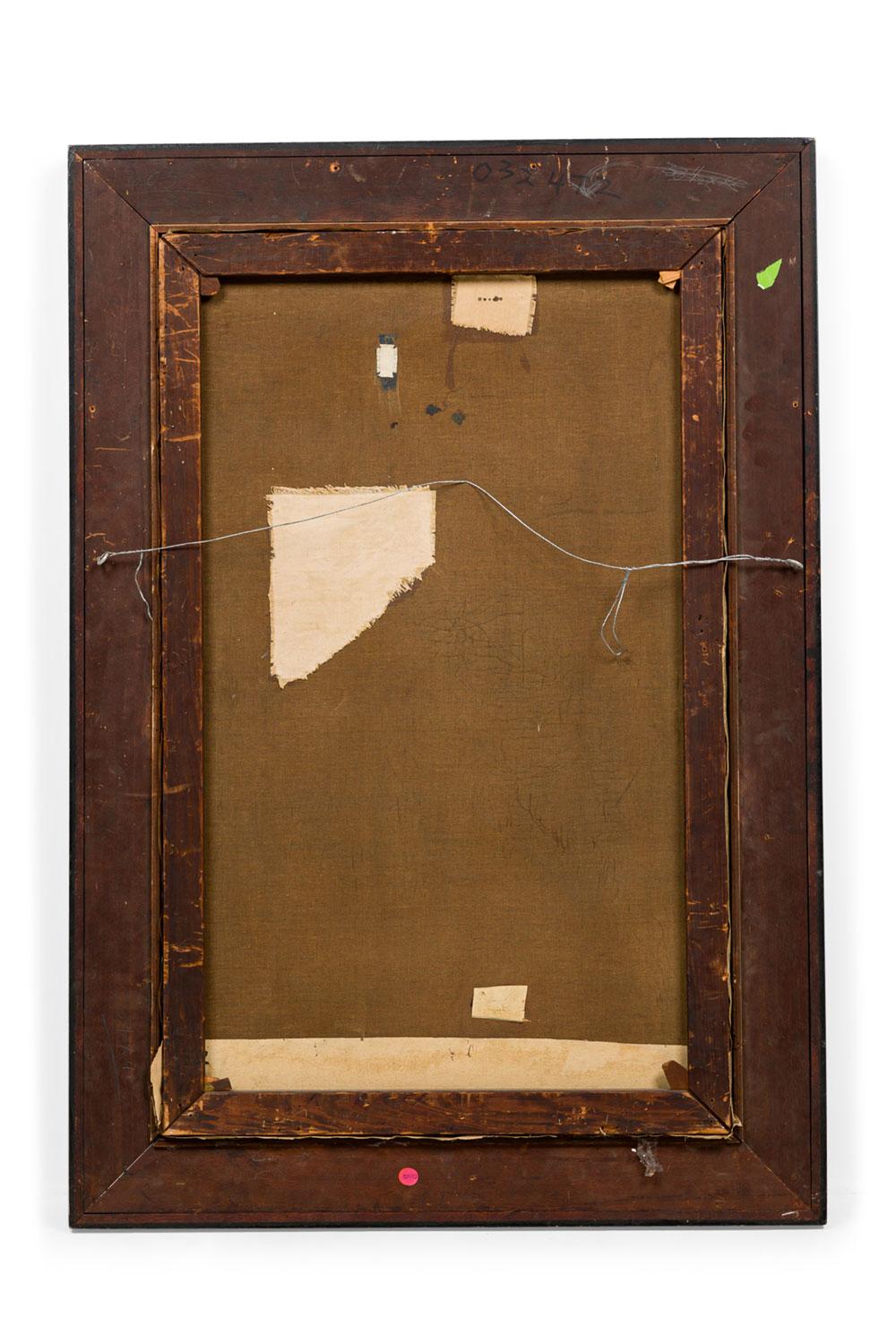 Italienisches neoklassisches drapiertes Damenporträt im Angebot 2