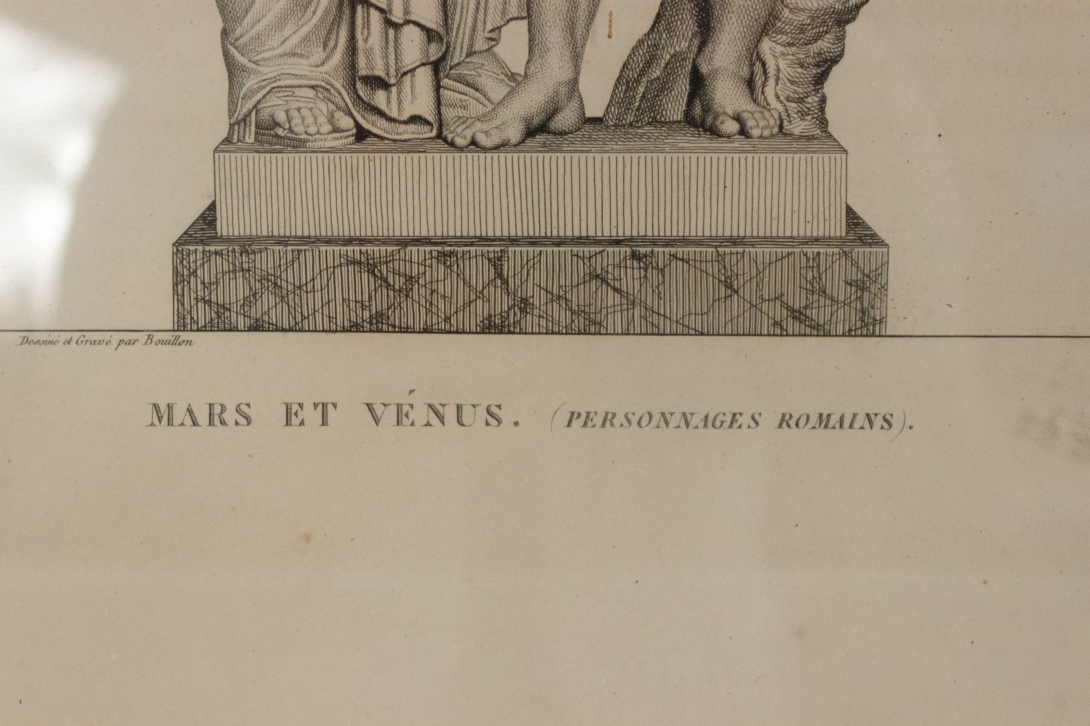 Néoclassique Gravures italiennes néoclassiques sur des thèmes romains en vente