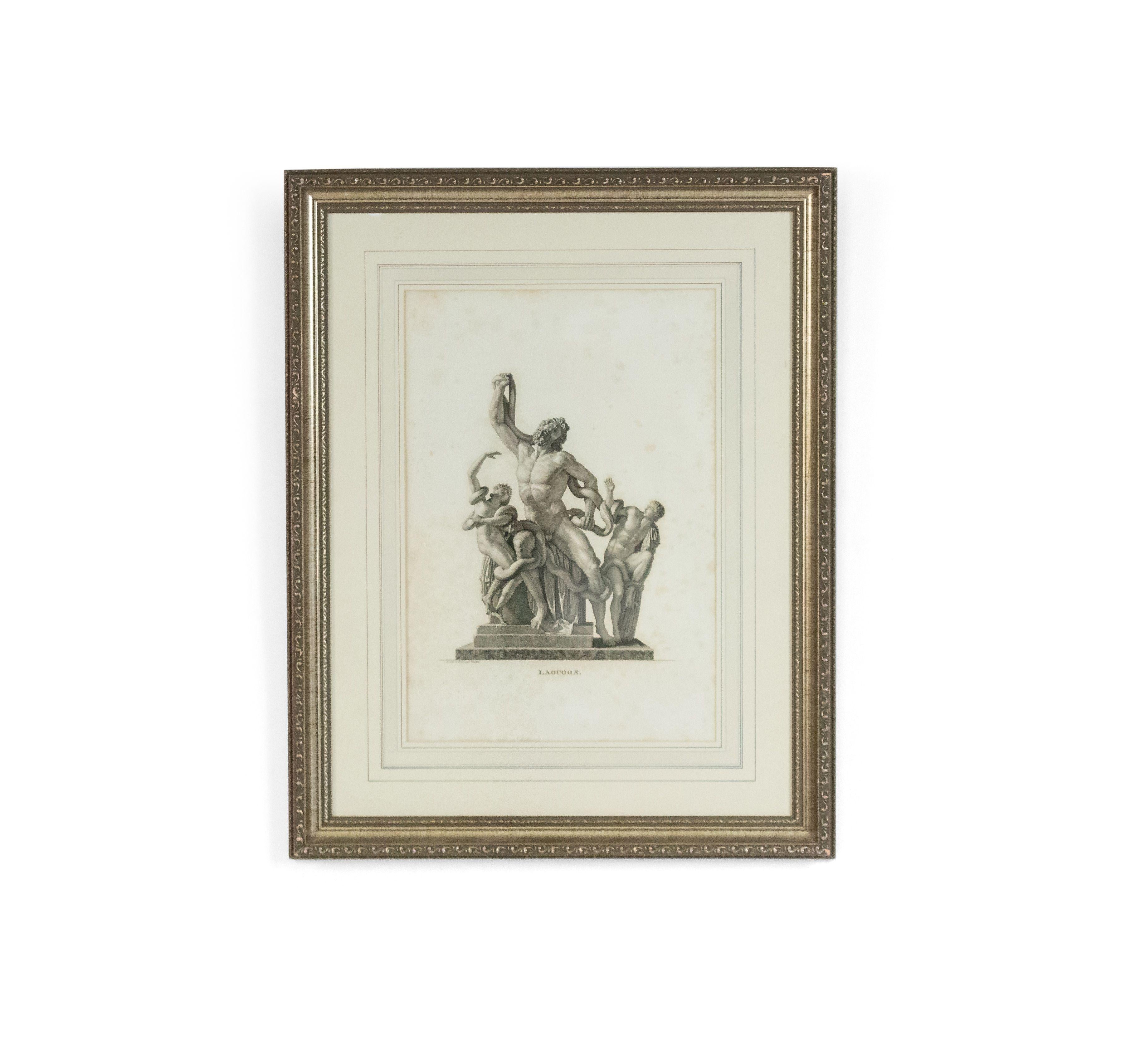 Gravures italiennes néoclassiques sur des thèmes romains en vente 2