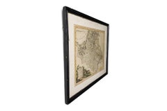 Italian Neo-Classic Framed Print of a Regional Map of Italy