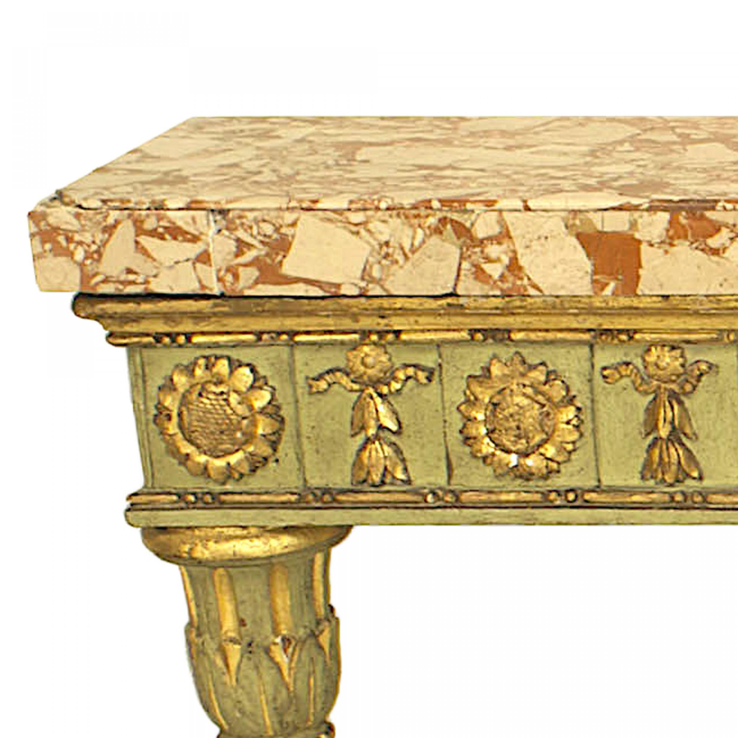 neoclassical console table